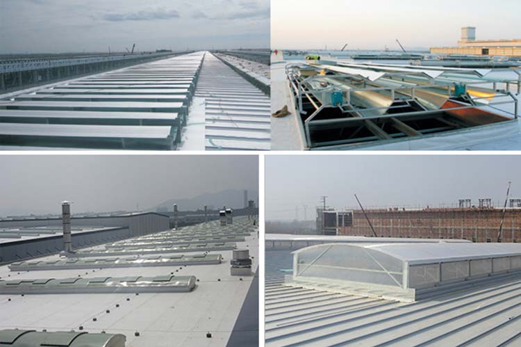 采光性排烟天窗